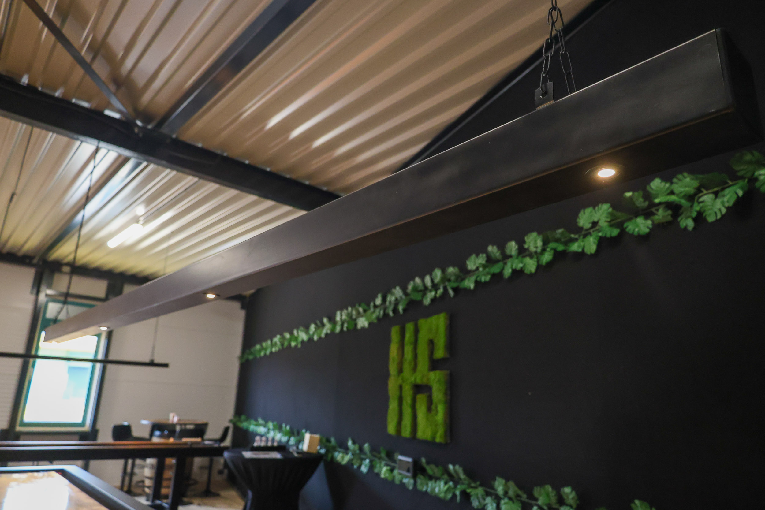 Shuffle board verlicht