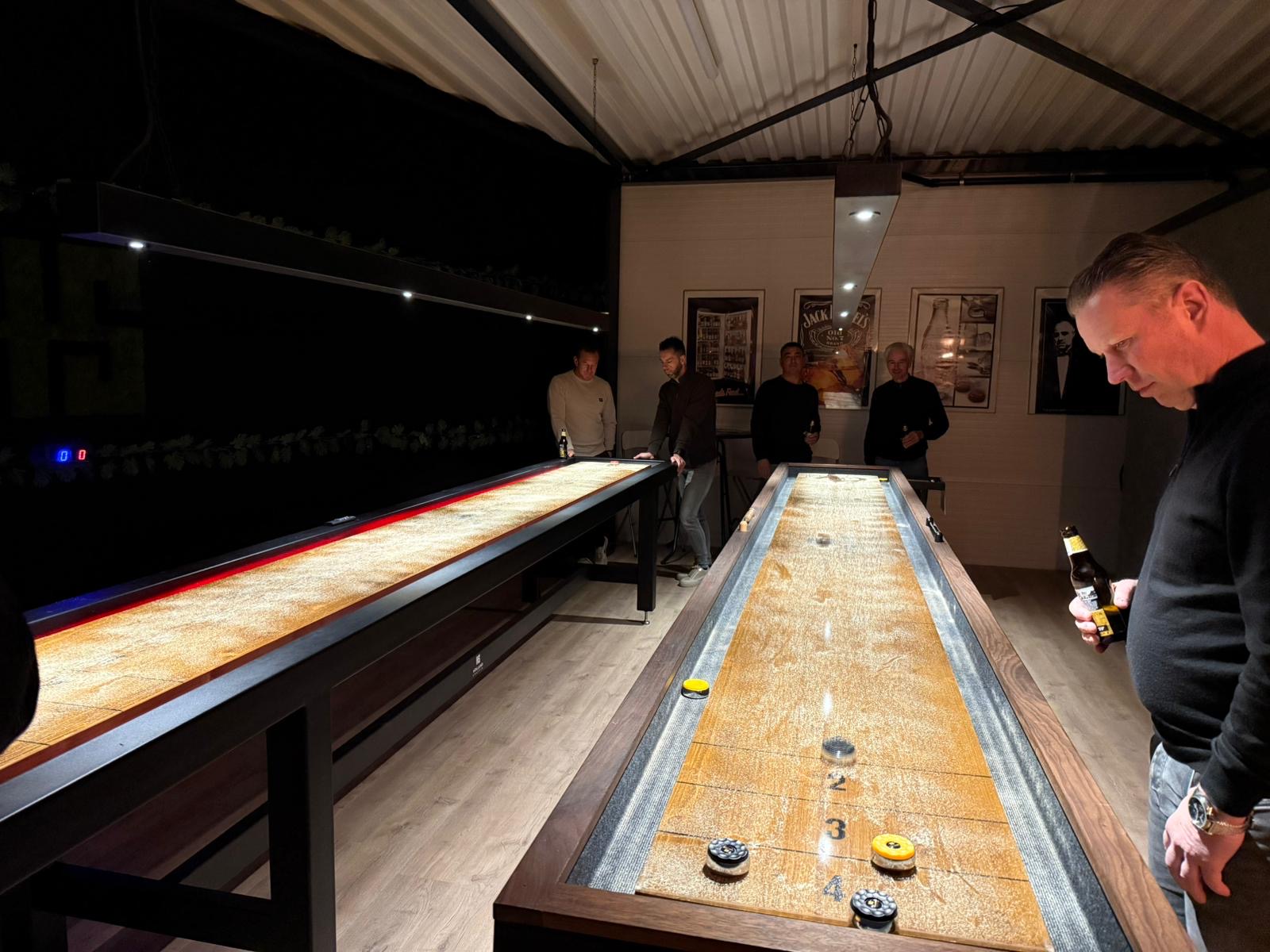 Verhuur van shuffleboard