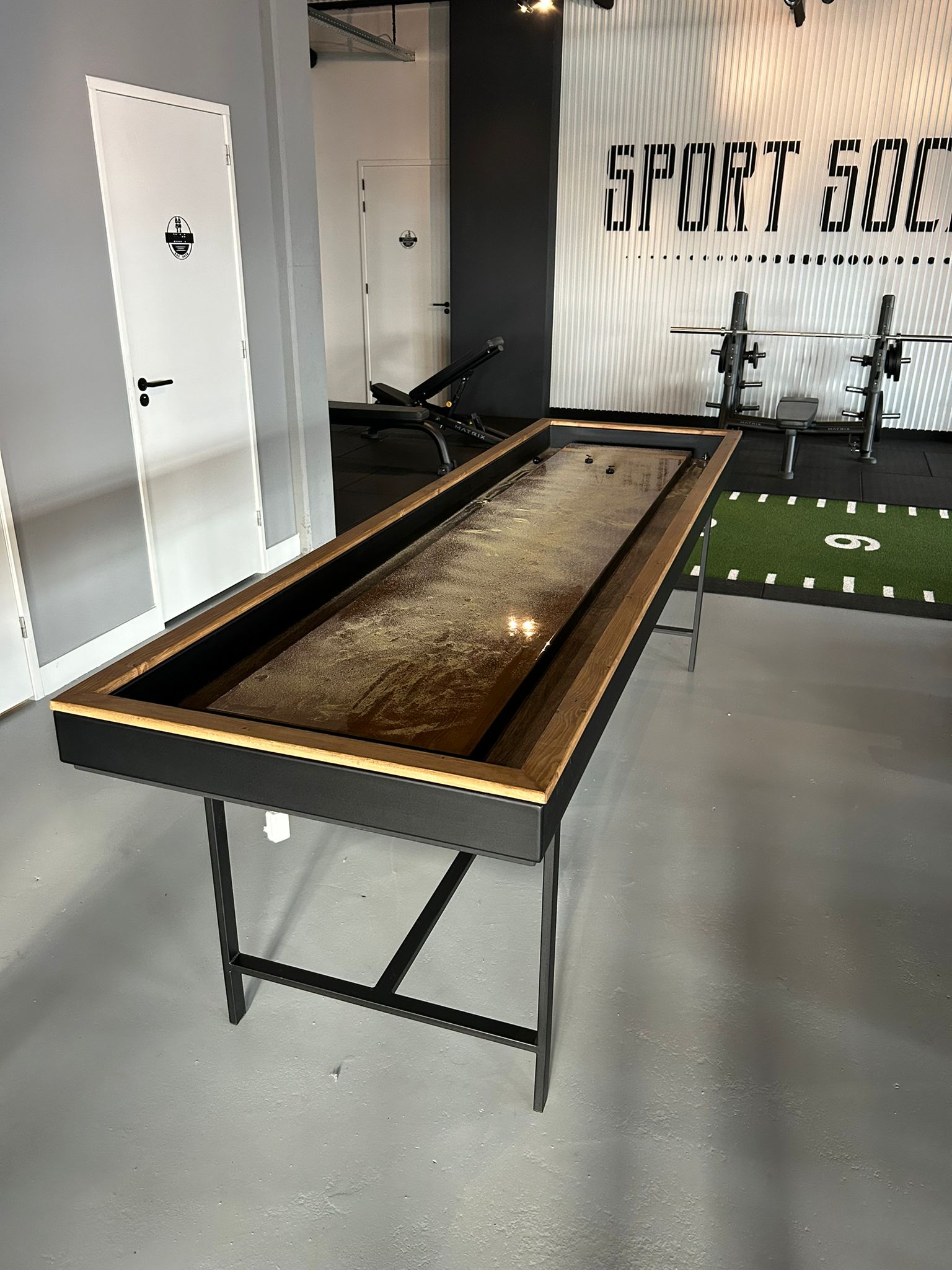 Shuffleboard van Holland Shuffle bij Sport Society