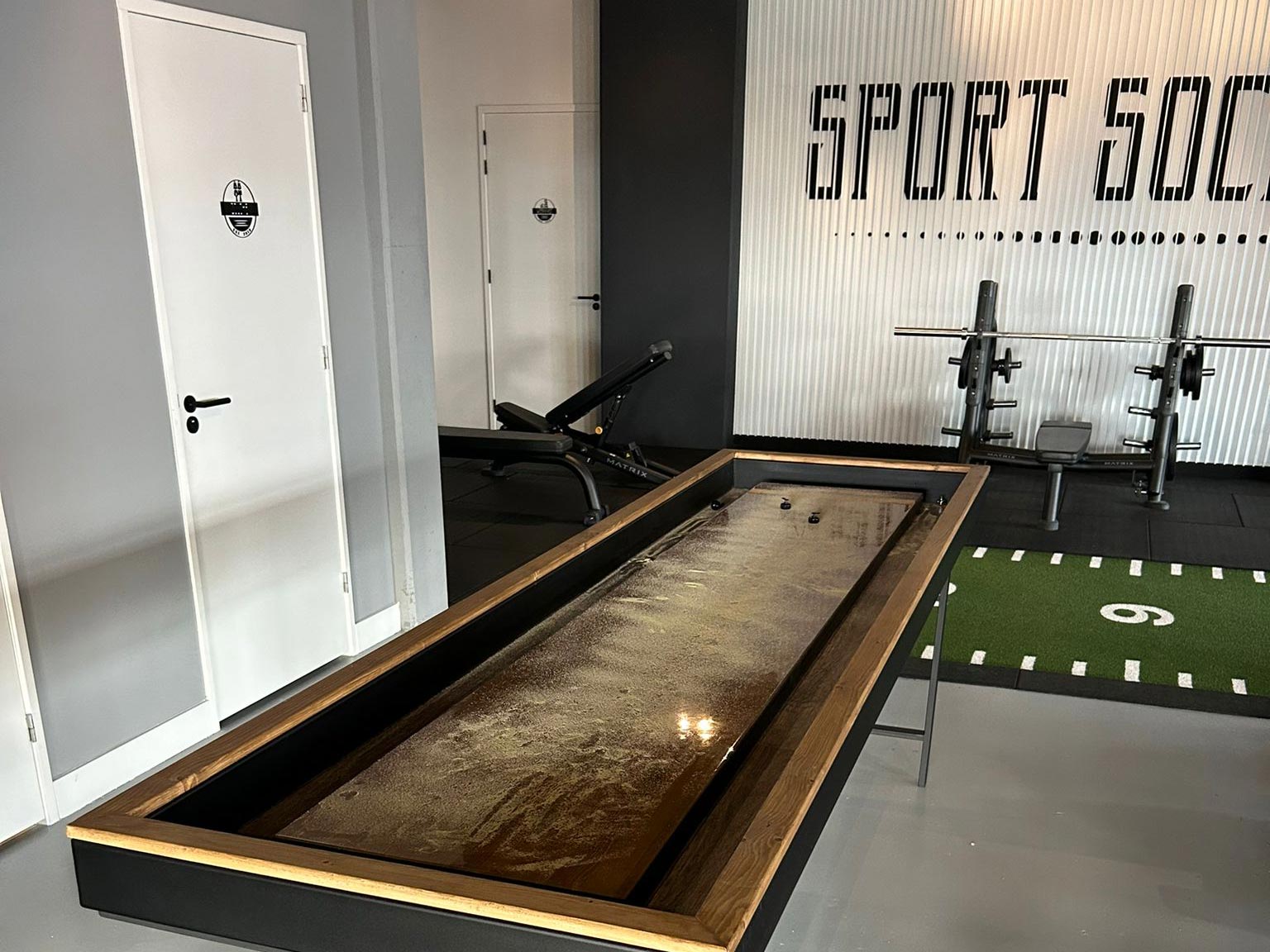Shuffleboard van Holland Shuffle bij Sport Society te Achterveld